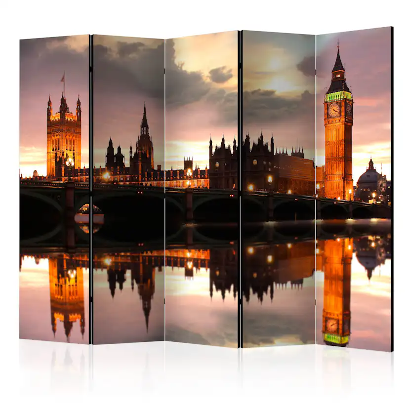 Rumsavdelare Arkiio Big Ben In The Evening London II 225x172 cm