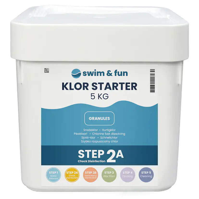 Snabbklor Swim & Fun Stabiliserat