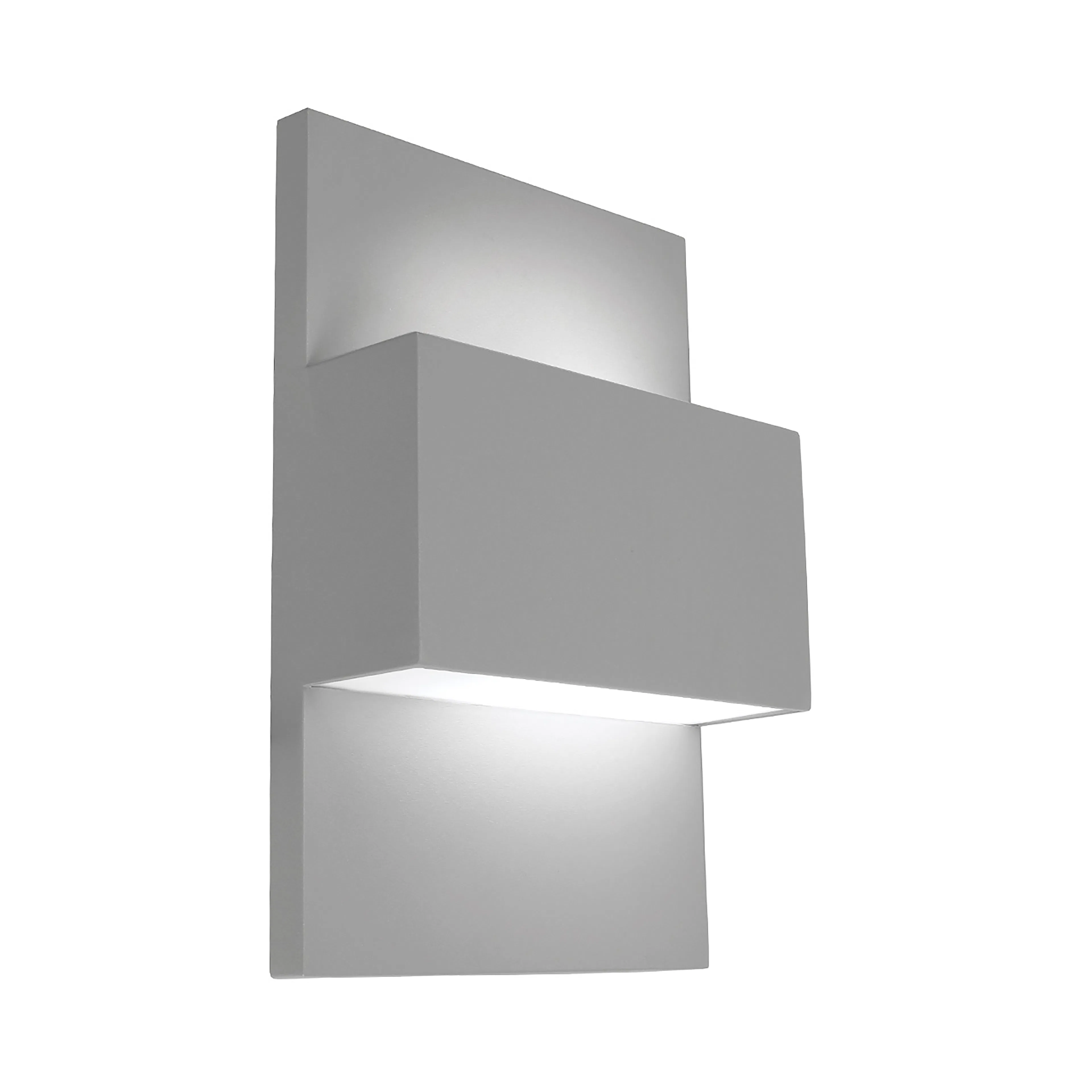 VÄGGARMATUR E27 AL EXKL LJUSK. GENEVE Aluminium