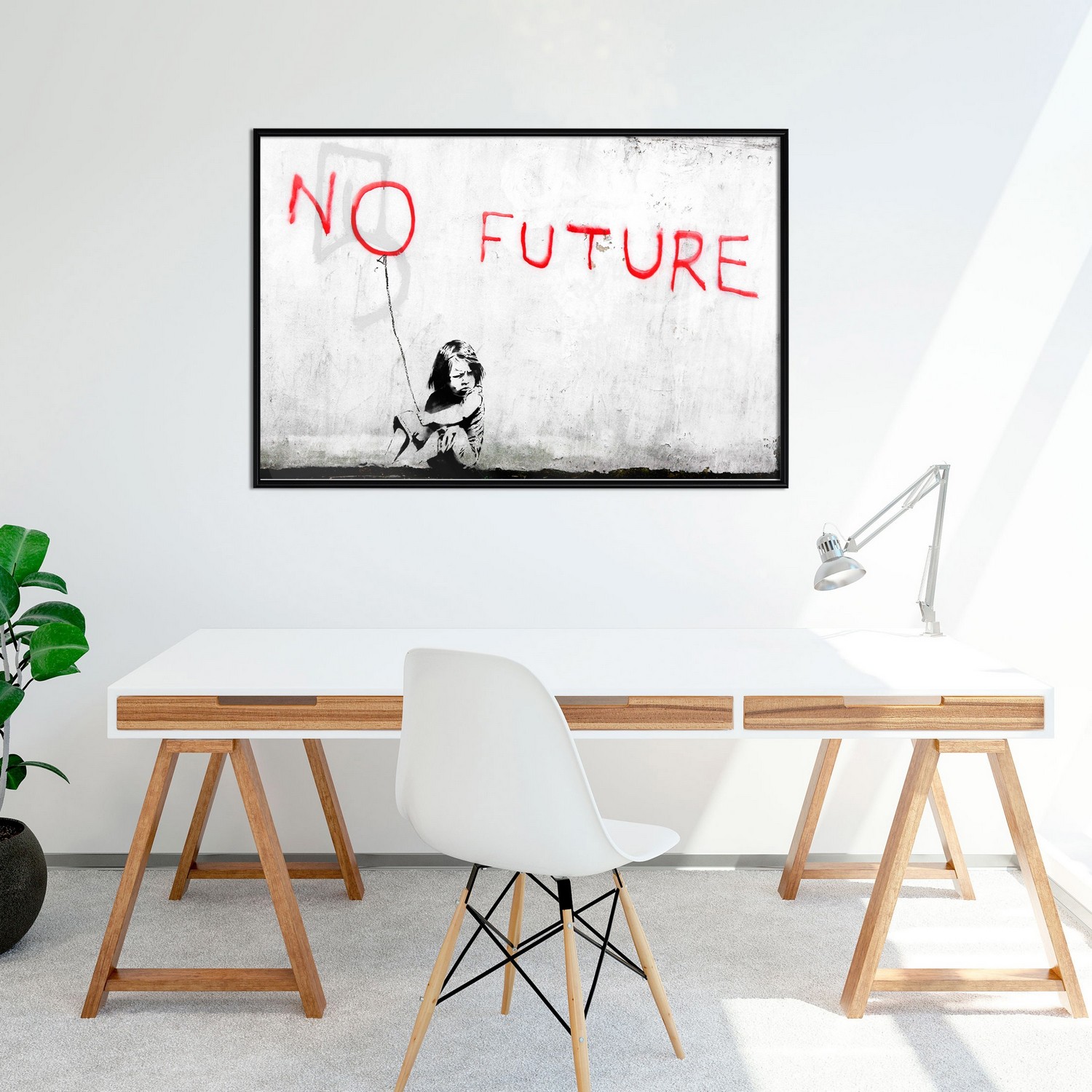 Poster Artgeist Affisch No Future