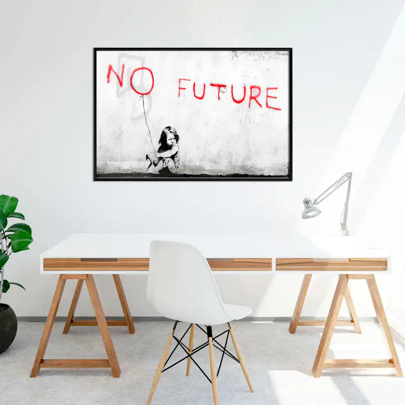 Poster Artgeist Affisch No Future