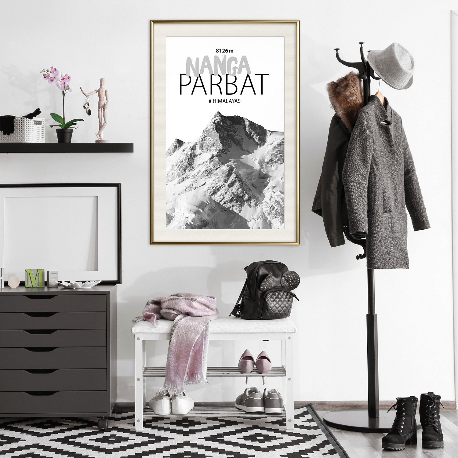 Poster Artgeist Affisch Nanga Parbat