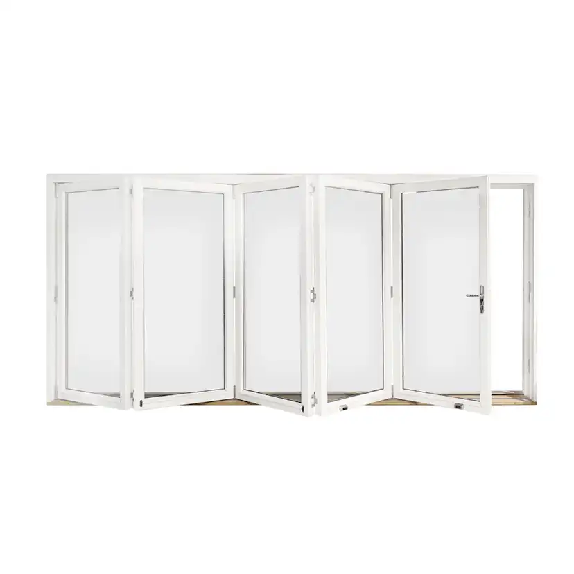 Vikdörr Vilenta Åre Trä/Aluminium 7-Delat