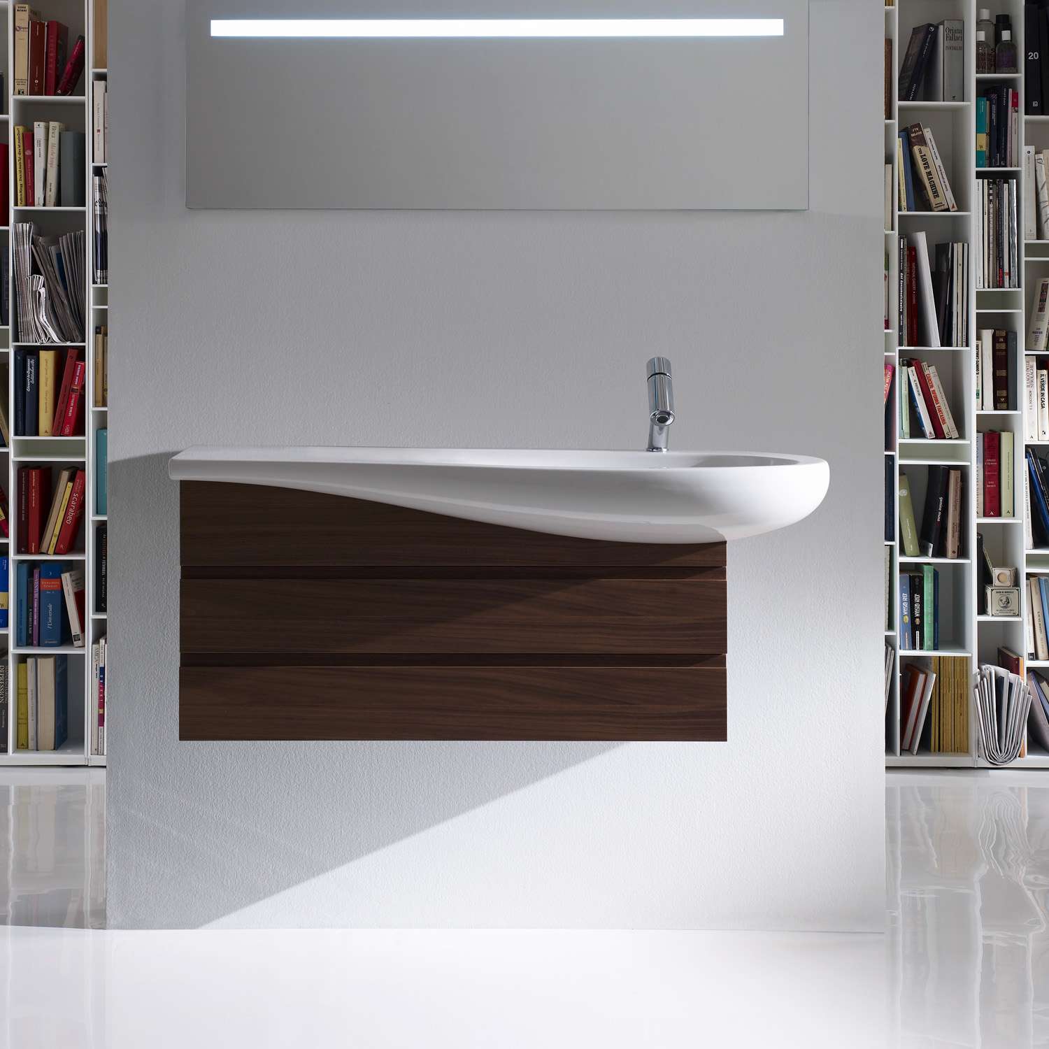 Tvättställ Laufen Il Bagno Alessi One Tuna 814971 1600 mm