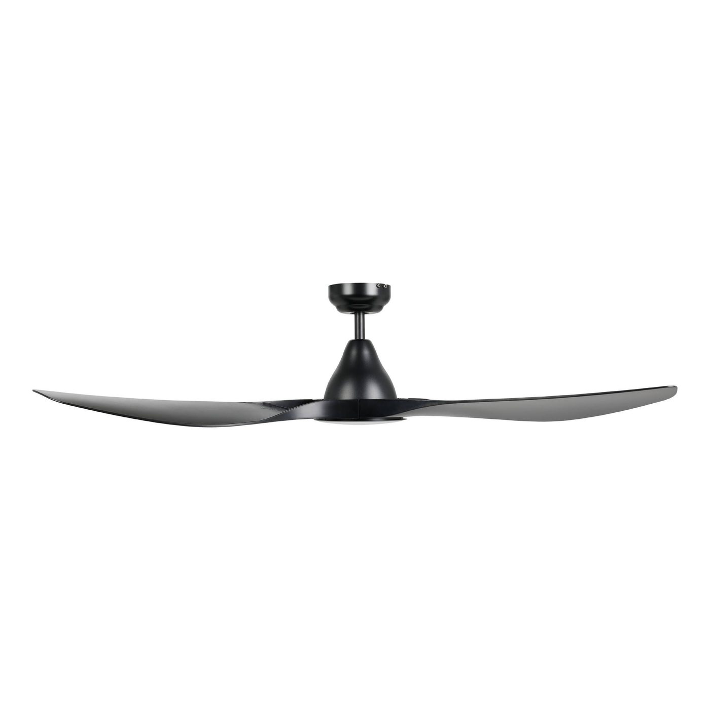 Takfläkt med Lampa Eglo Portsea Svart-Matt