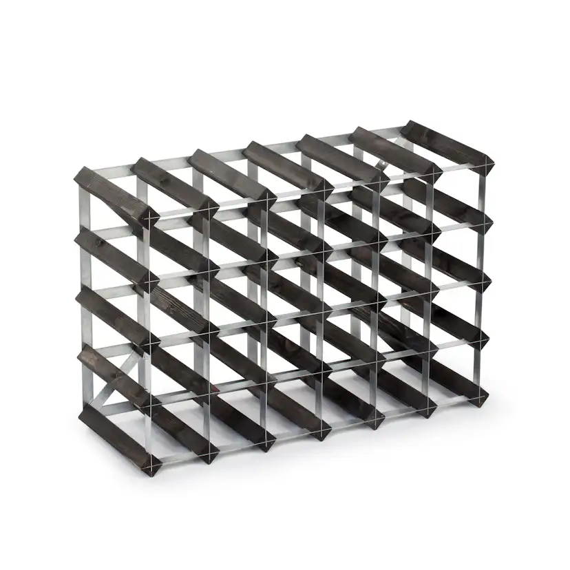 Vinställ Traditional Wine Rack 30 Flaskor Påbyggningsbart