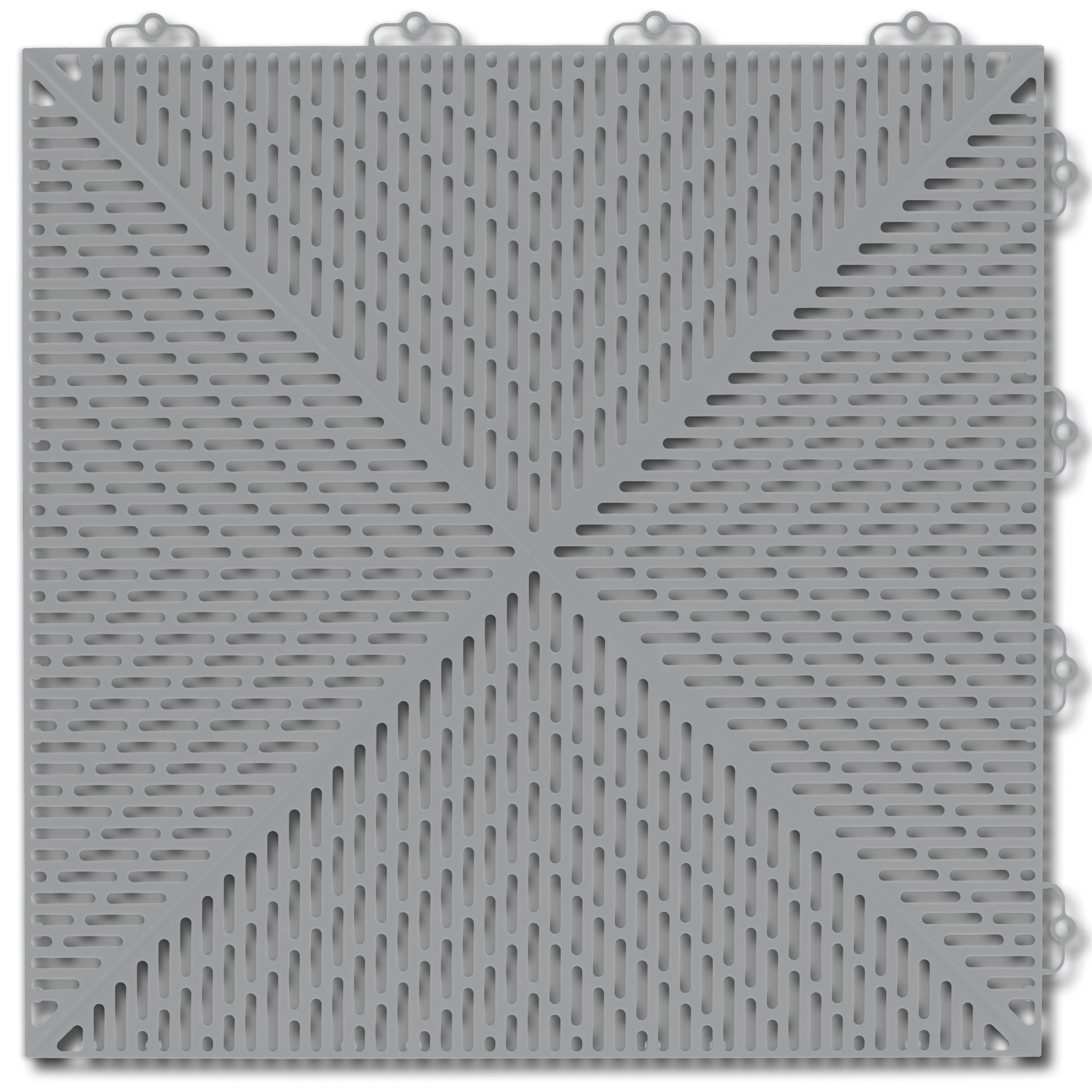 Golvplatta Bergo Unique Stone Grey Golvtrall i Plast