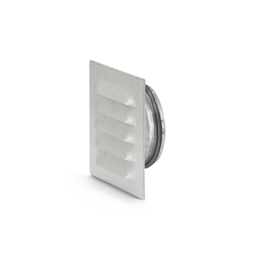GALLER M STOS Ø80/#165 FZ Ø80/165x165 mm, Silver