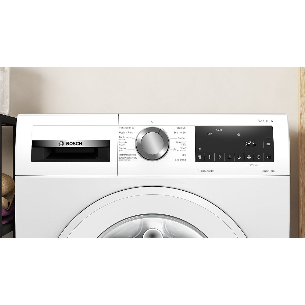 Tvättmaskin och Torktumlare Bosch WGG244ZMSN + WQG2420ASN Serie 6 Energisnål