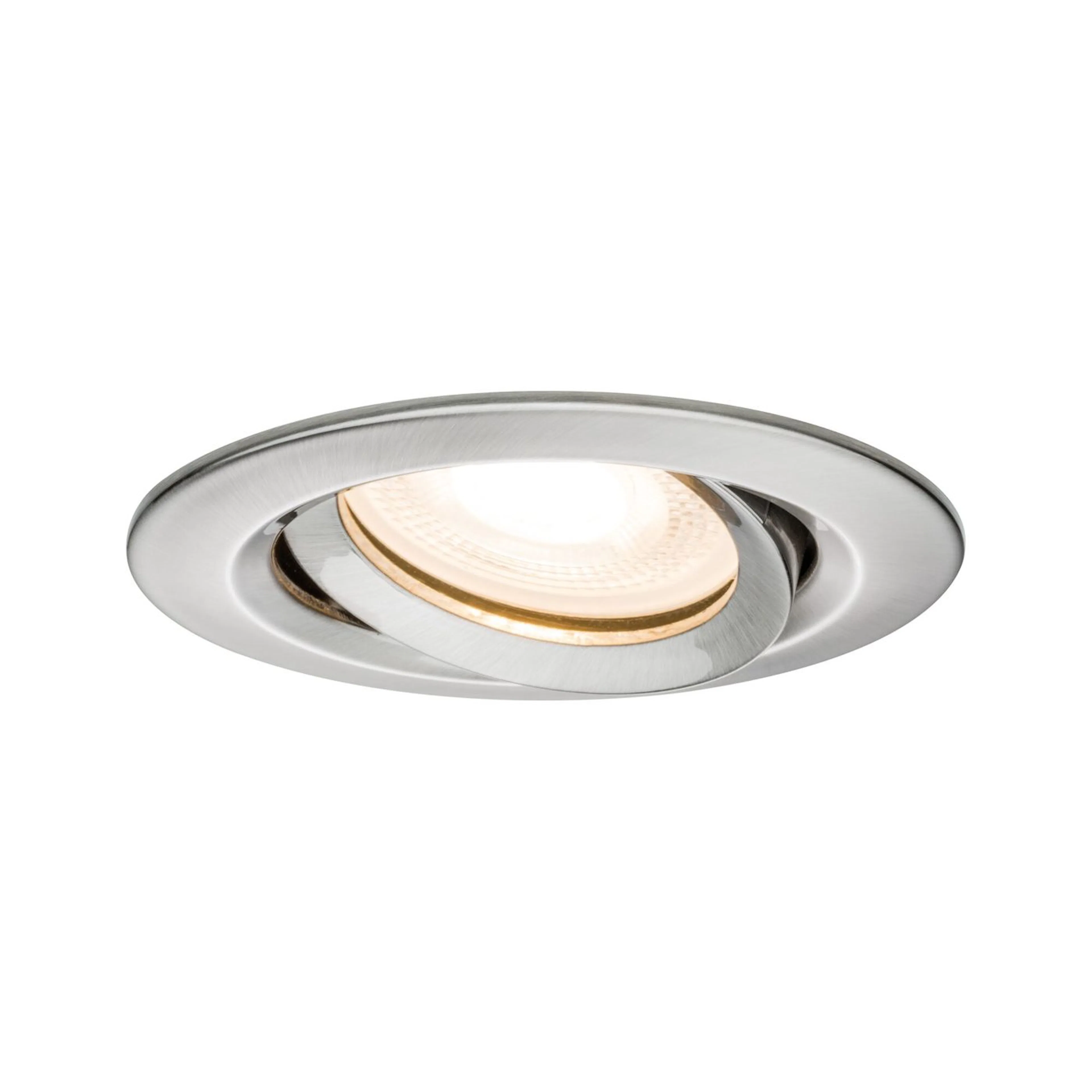 Downlight Paulmann Nova Plus för GU5,3 / GU10 halogen Borstat järn, 93 mm