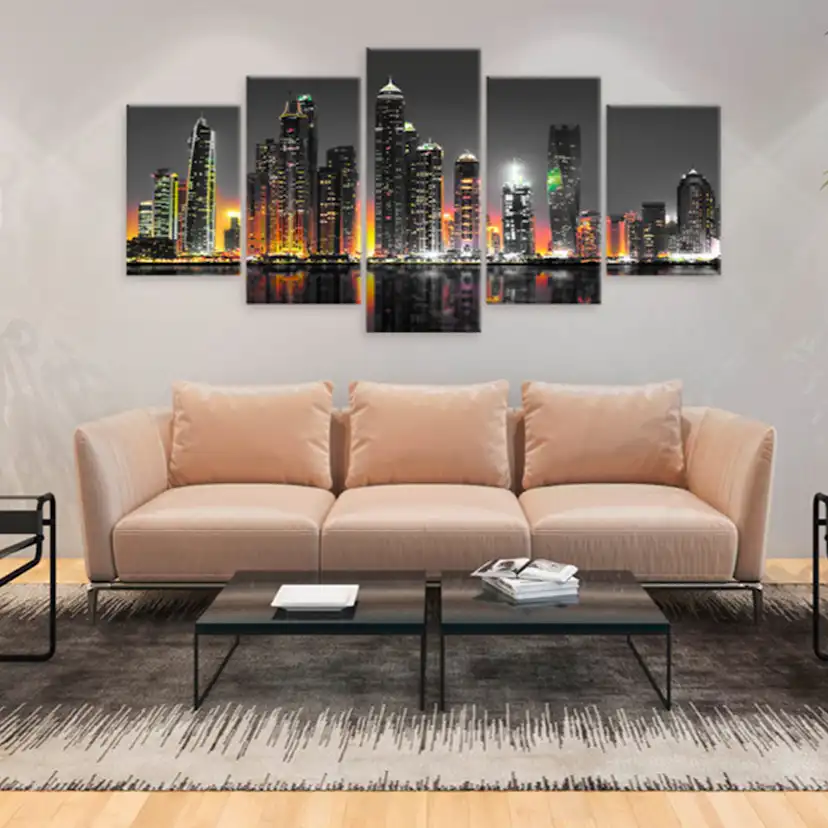 Tavla - Desertic City 100x50 100x50 cm