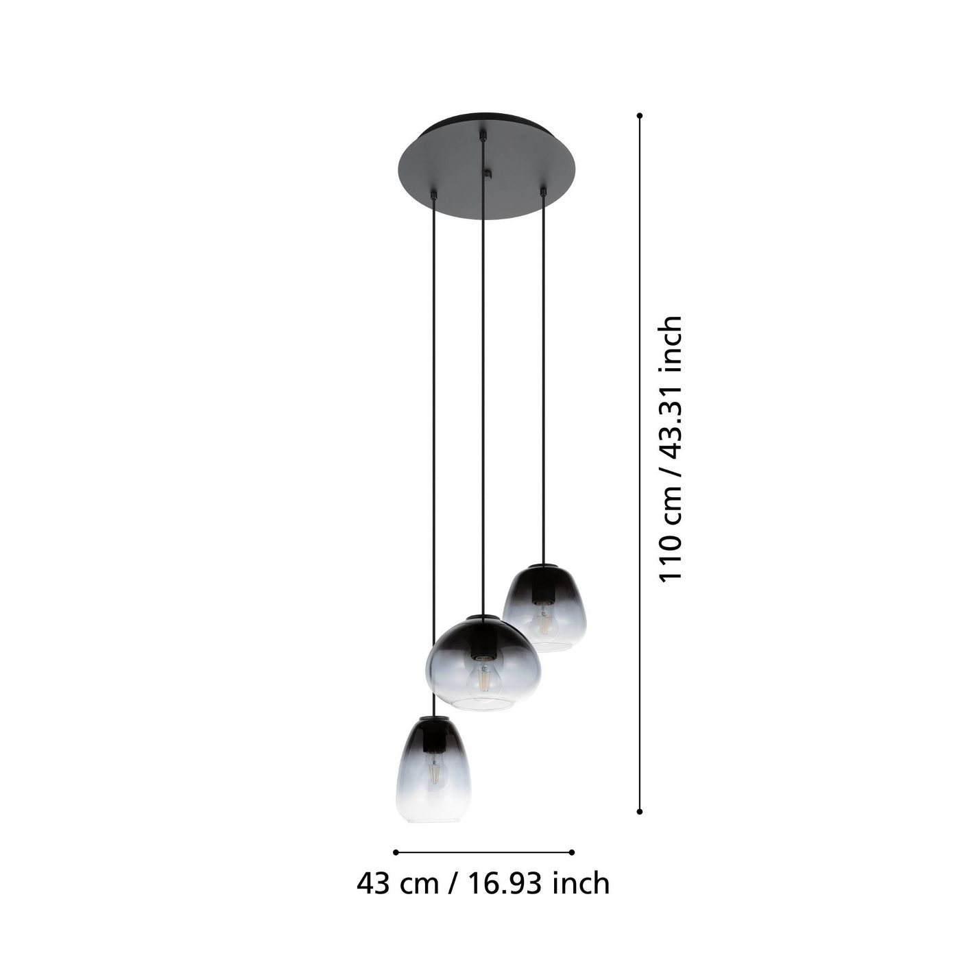 Takpendel Eglo Aguilares Ø430 mm