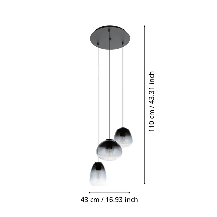 Takpendel Eglo Aguilares Ø430 mm