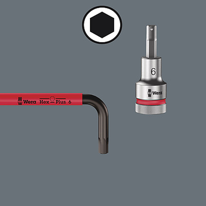 Vinkelnyckelsats Wera 950/9 Hex-Plus Multicolour 2
