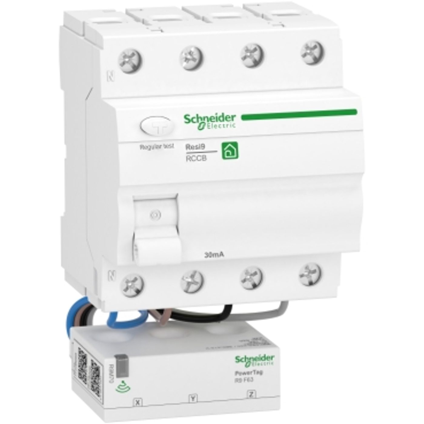 Energisensor Schneider Electric Resi9 PowerTag Flex 3-polig + N Zigbee