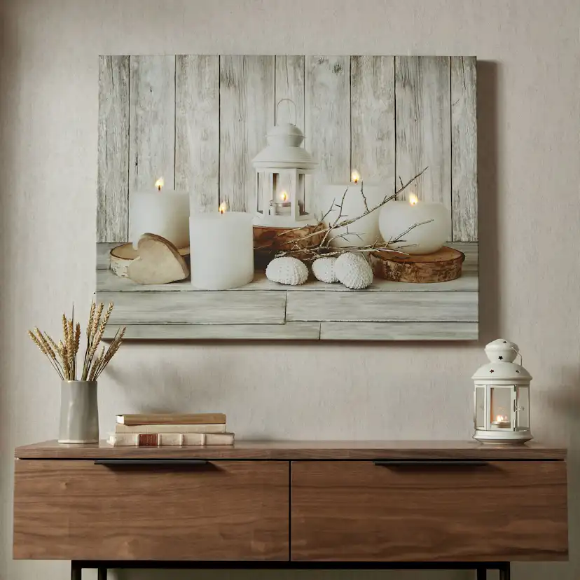 Tavla Art for the Home LED-ljus 80x60 cm