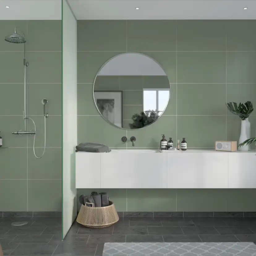 Våtrumsskiva Fibo Olivegreen 5206-M6040 EM