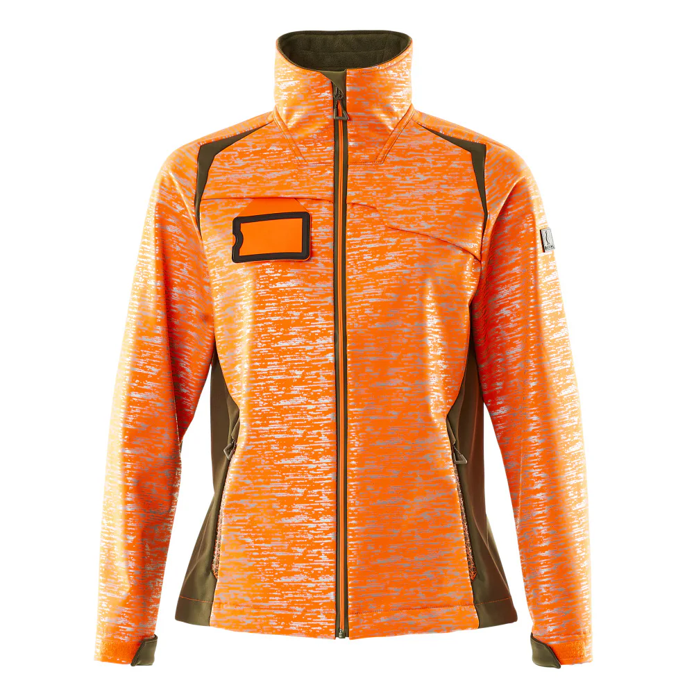 Orange/Mossgrön