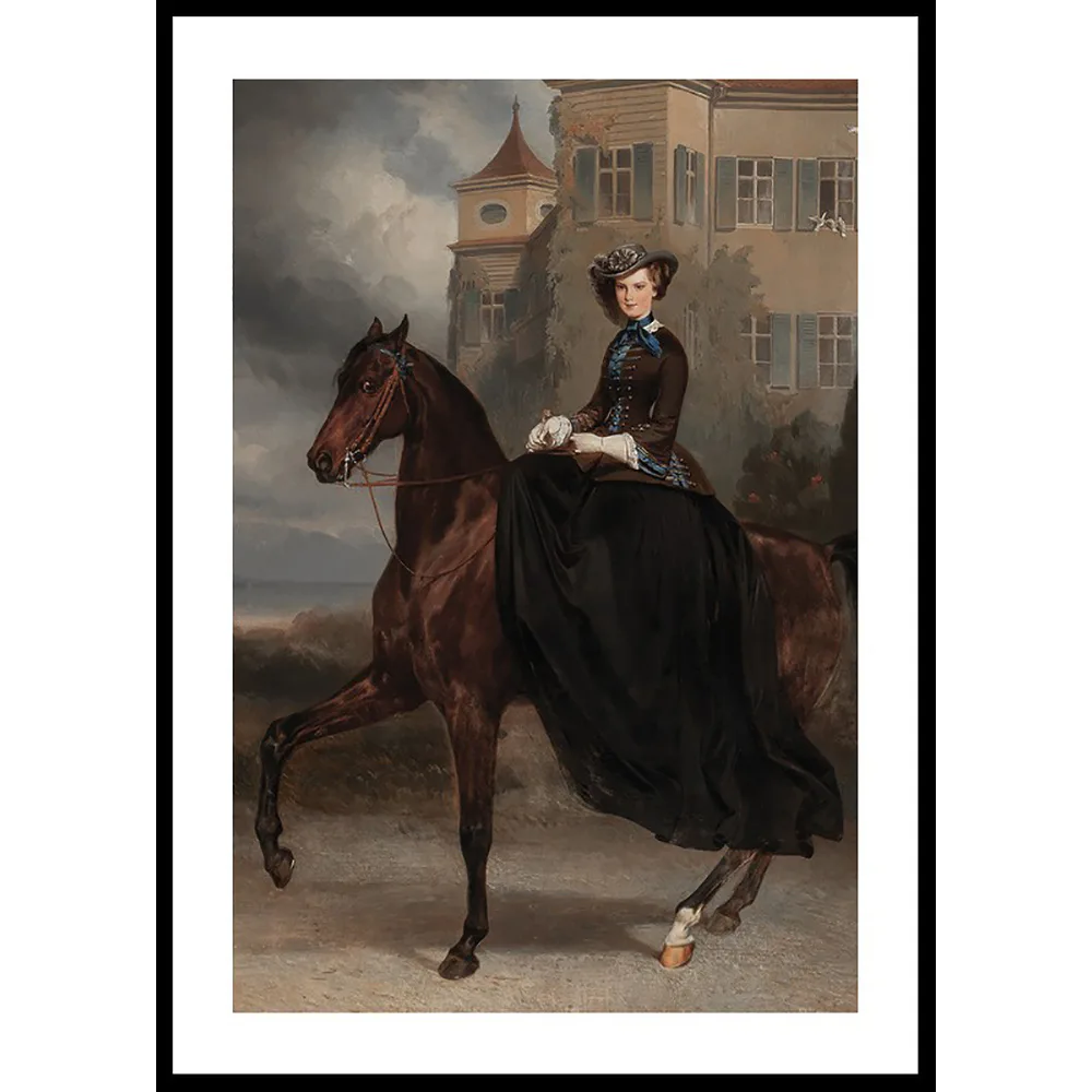 Poster Gallerix Piloty Adam Portrait Elisabeth In Bayern By Karl Theodor Von Piloty