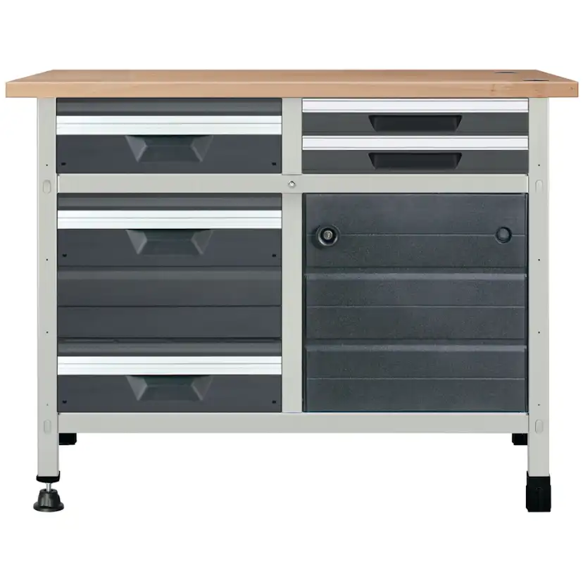 Arbetsbänk Wolfcraft Wss 640