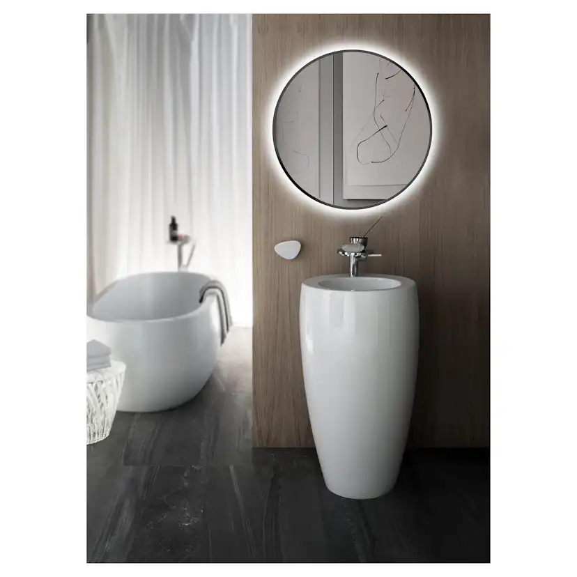 Spegel Bathlife Spira med LED Belysning