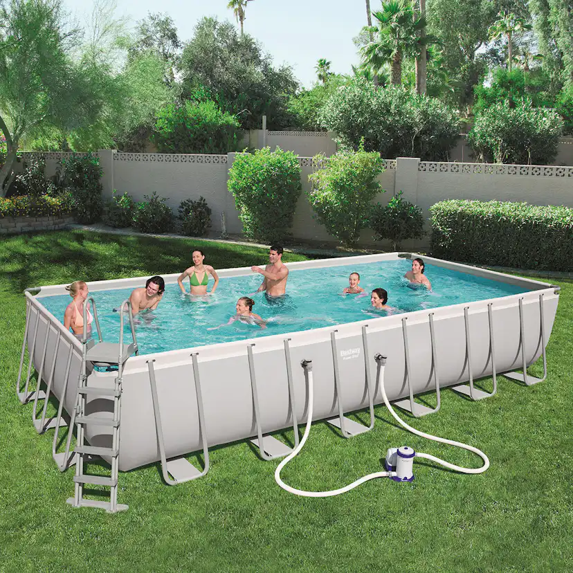 Poolpaket Bestway Power Steel 7,3 x 3,7 m