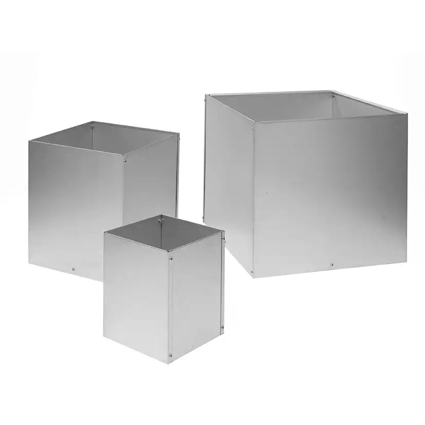 Kruka Skotte Garden Zinkplåt 40X40X45 cm