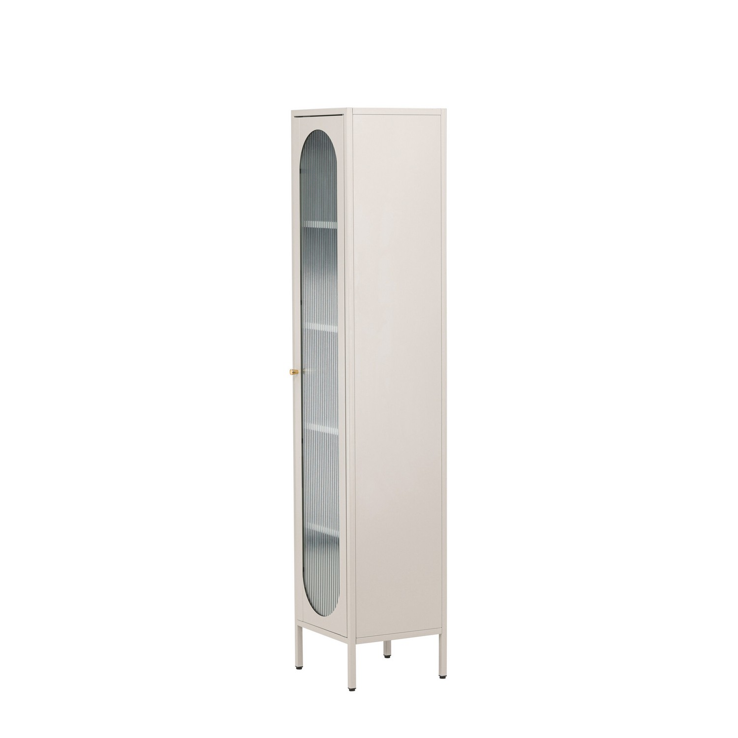 Cali Cabinet - Beige / Beige Beige