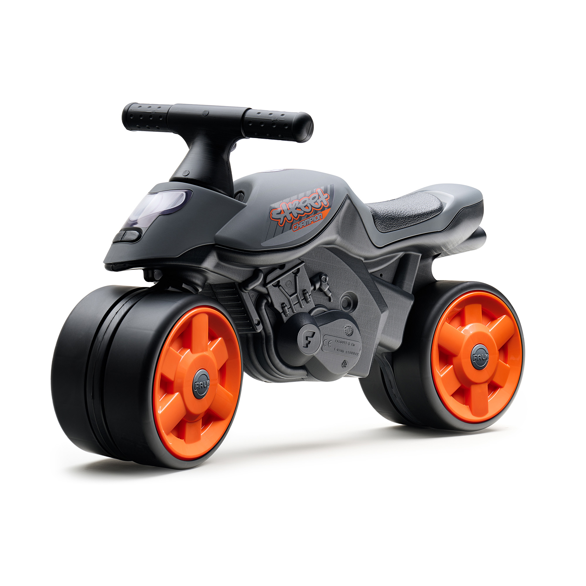 Motorcykel Falk Street Champion Svart EVA-Hjul