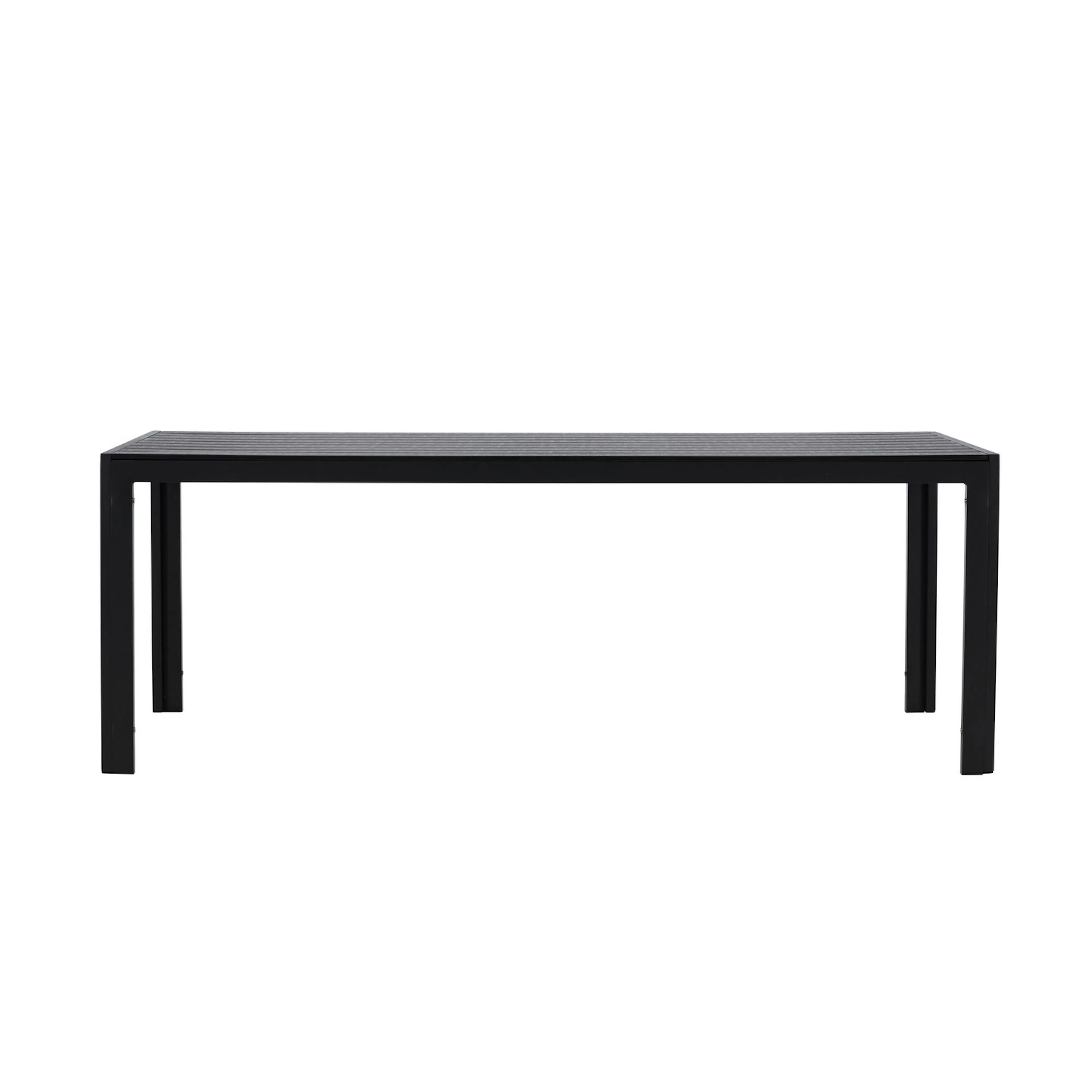 Mirko Dining Table 205x90x74 - Black / Black Svart