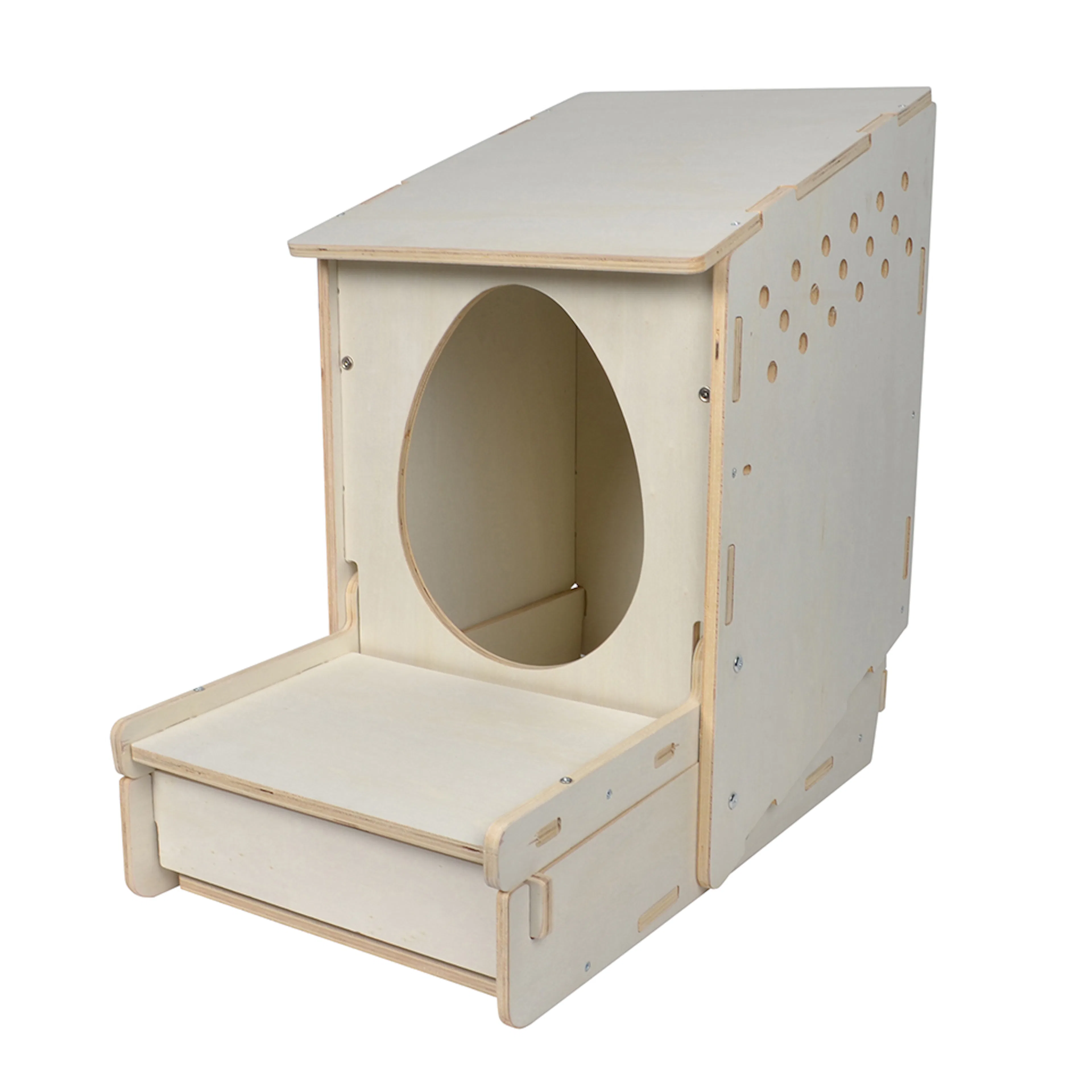 Ruvnäste Gaun i Trä för Inomhusbruk