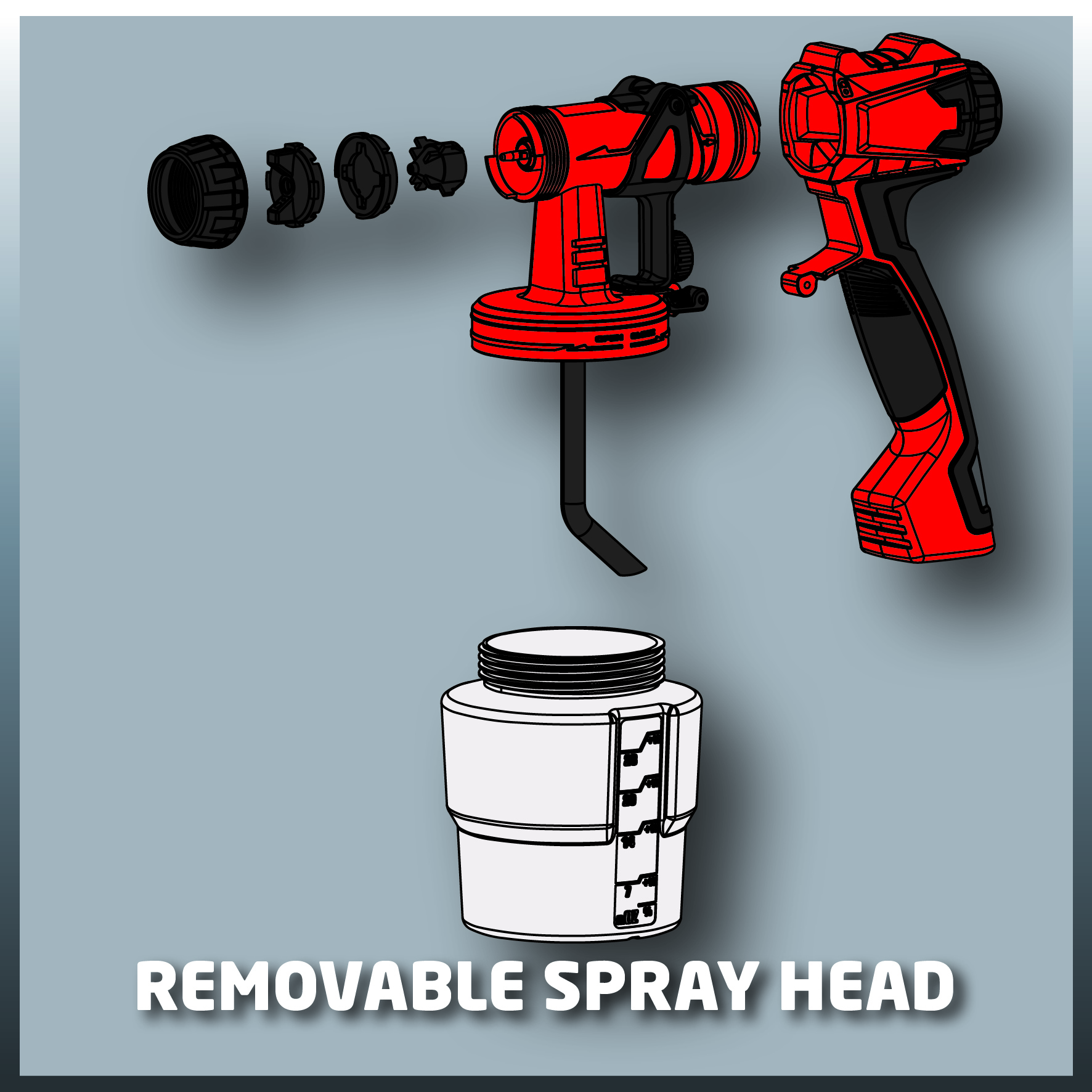 Färgspruta Einhell TC-SY 700 S