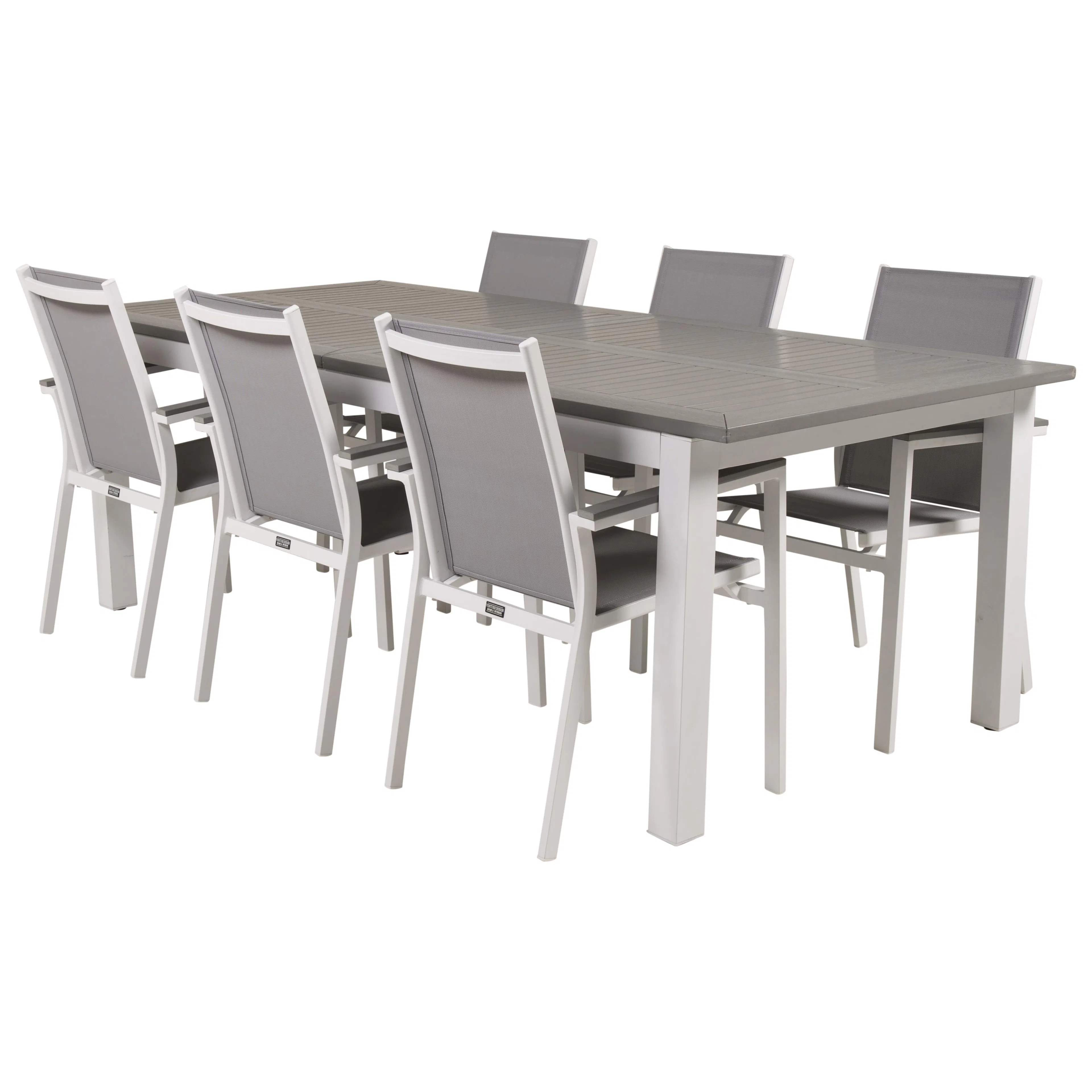 Matgrupp Venture Home Aleyna 224/324 med 6 Pincy Stolar