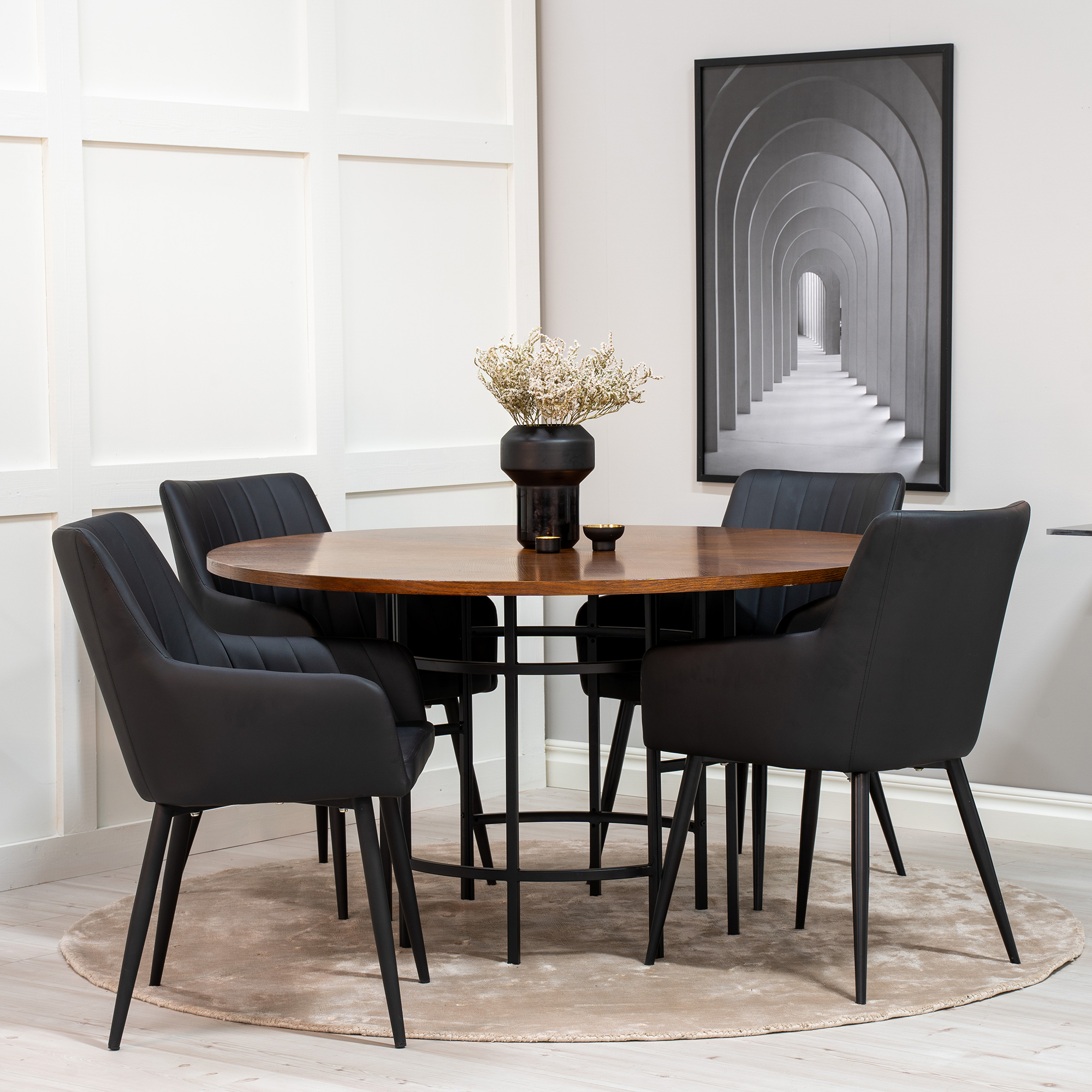 Matgrupp furniture/fashion Copenhagen med 4 Corina Stolar