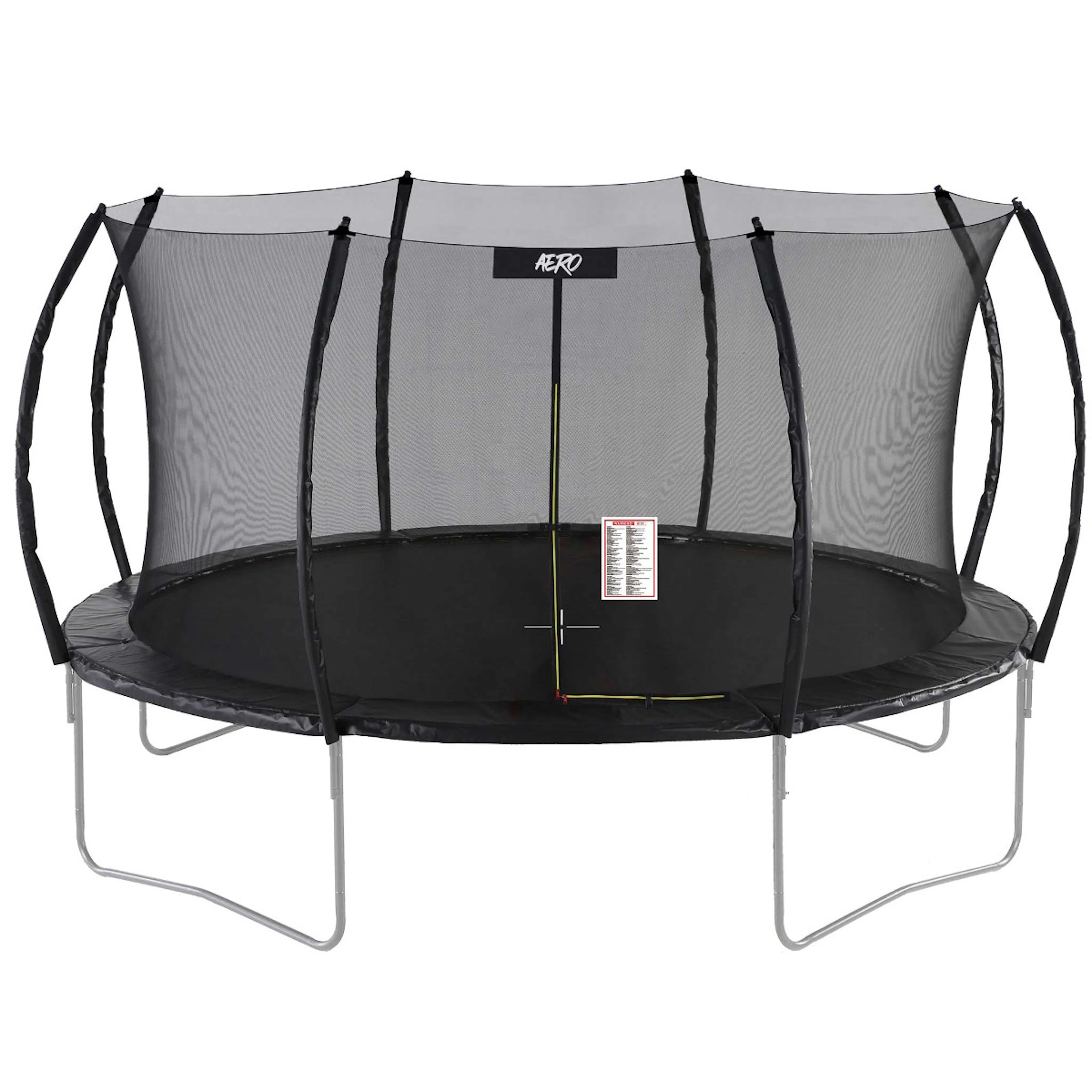 Studsmatta React Aero med Skyddsnät 3,66 m