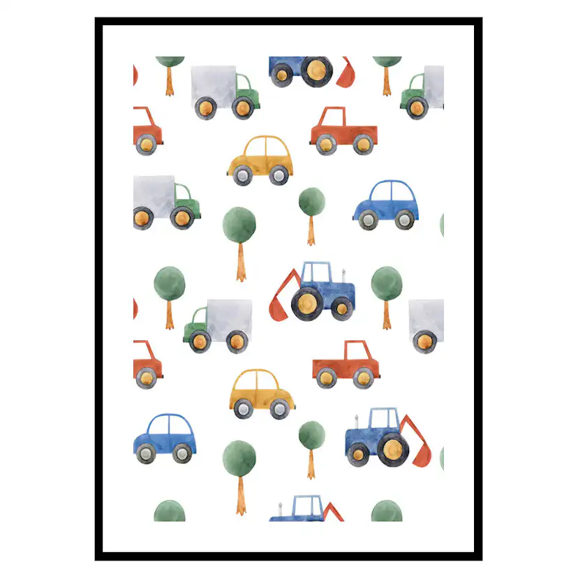 Poster Gallerix Cars And Trucks