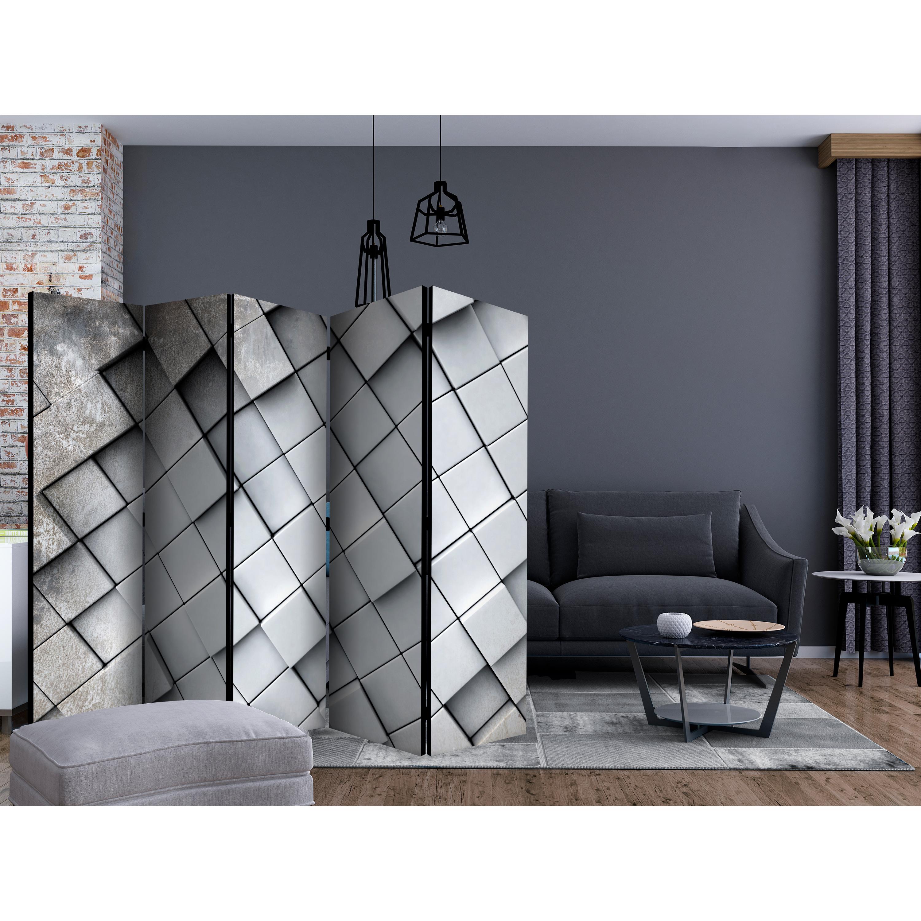 Rumsavdelare Arkiio Gray Background 3D II 225x172 cm
