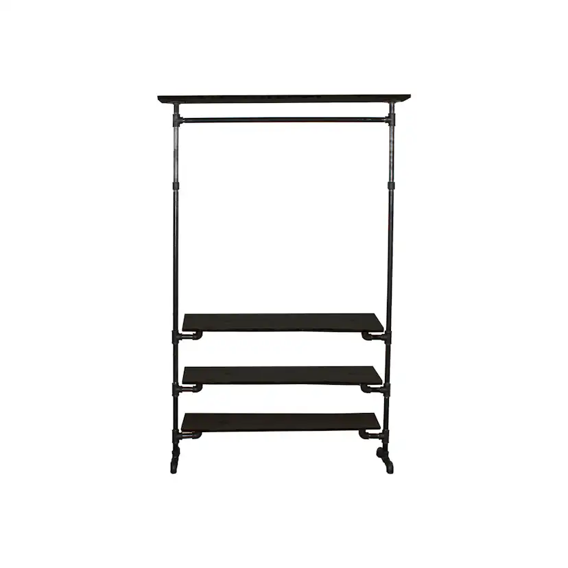 Klädställning Simple Racks Copenhagen Fristående med 3 Hyllor