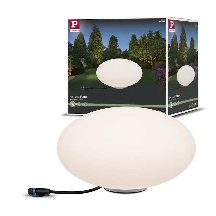 Dekorationsljus LED Paulmann Stone Plug & Shine IP67 24V