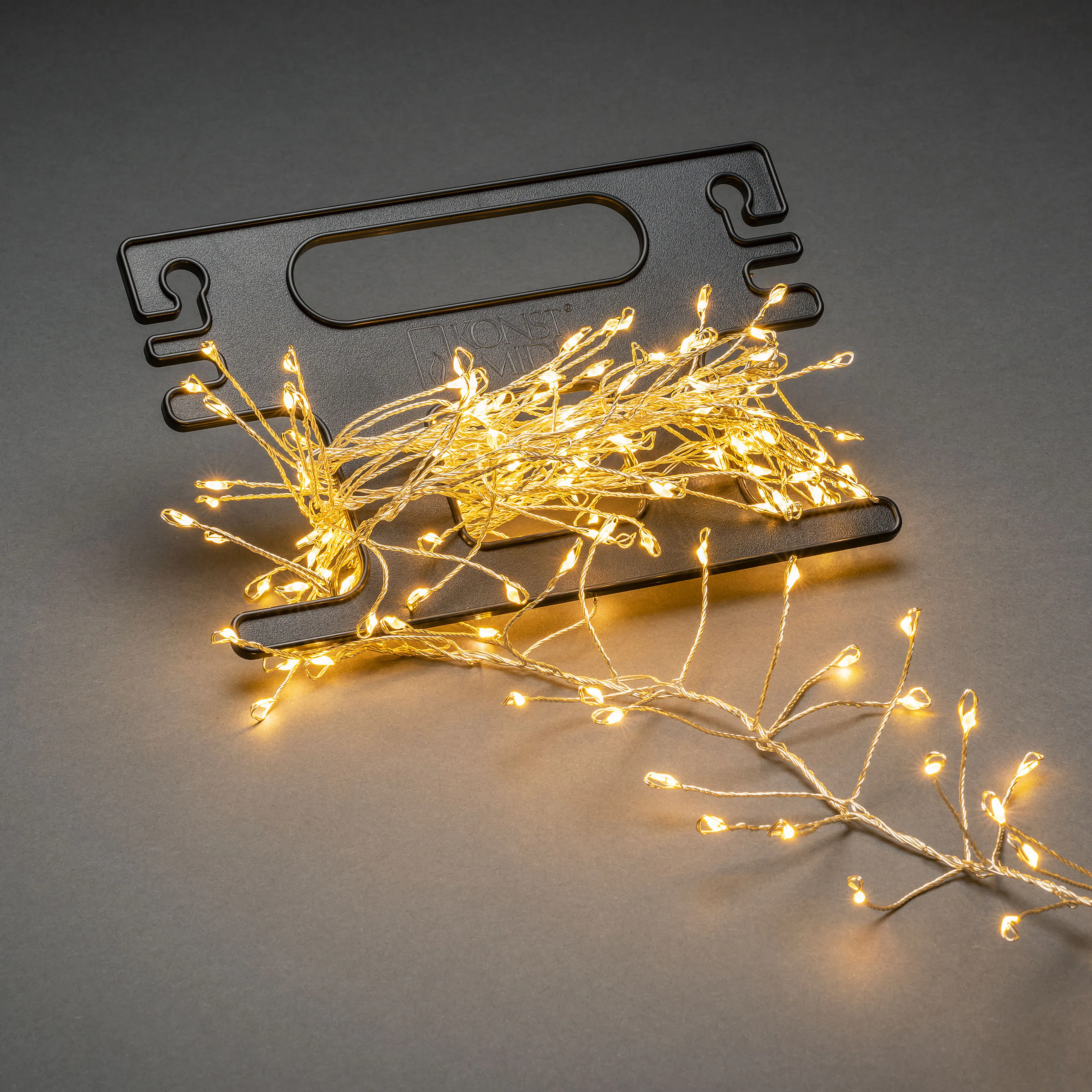 Ljusslinga Gnosjö Konstsmide Cluster Amber Micro-LED 3,6 m