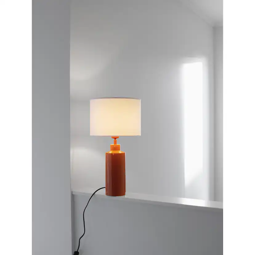 Bordsslampa PR Home Solo med Lampskärm i Tyg 55 cm