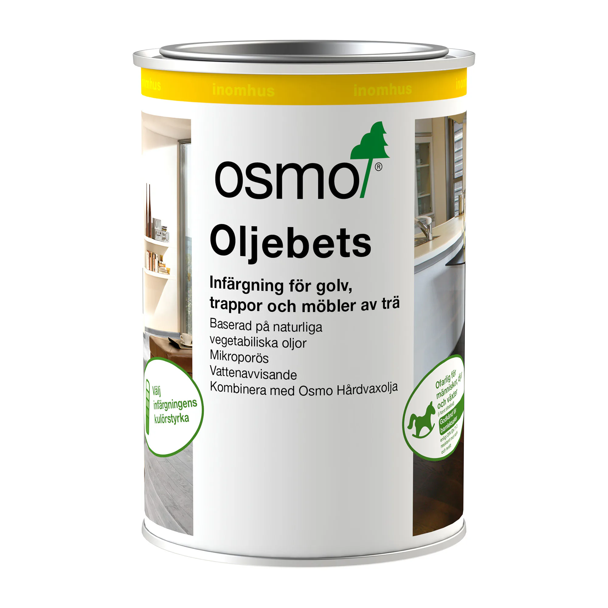 Oljebets Osmo Betslösning Tobak 1L
