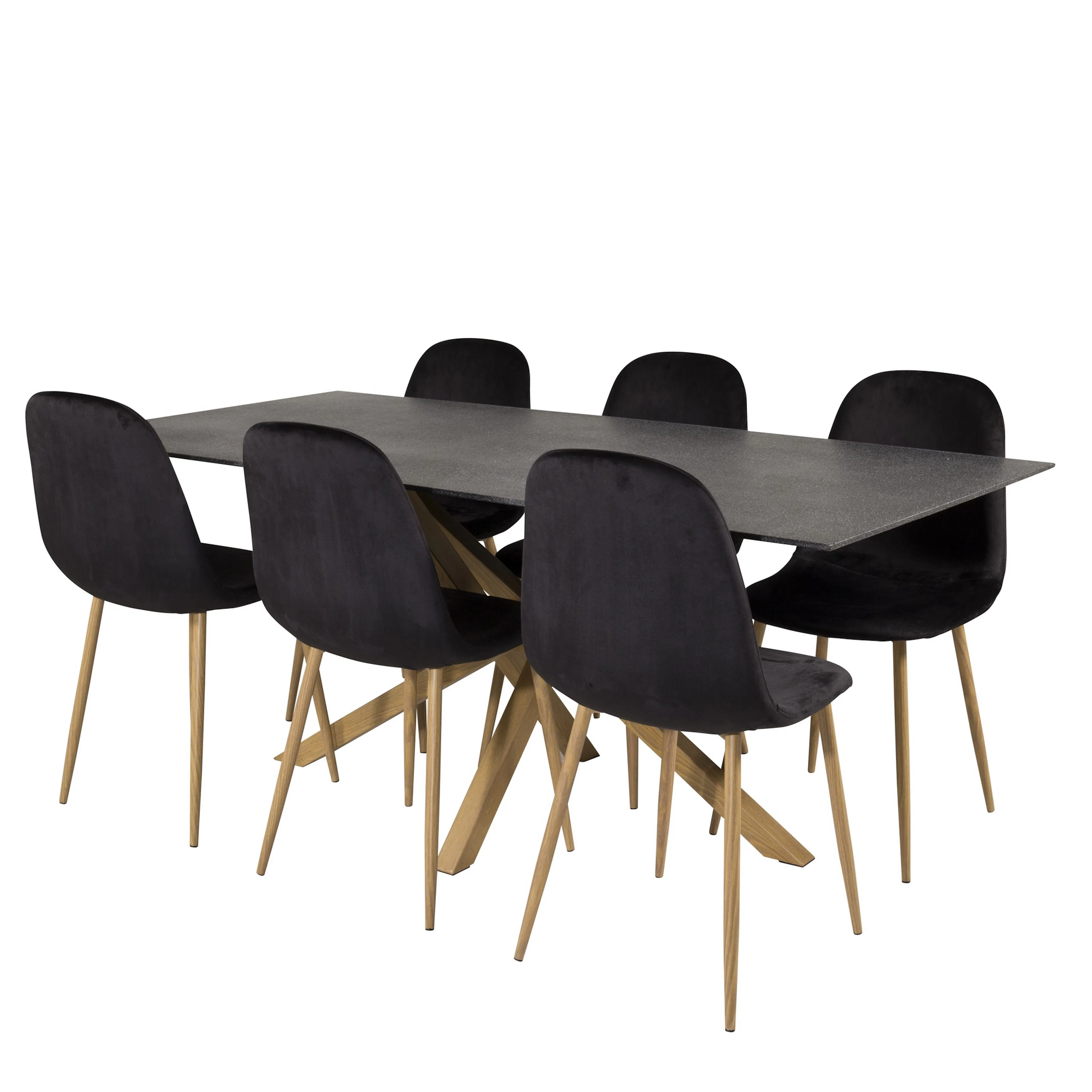 Matgrupp Venture Home Piata med 6 Pobbie Stolar