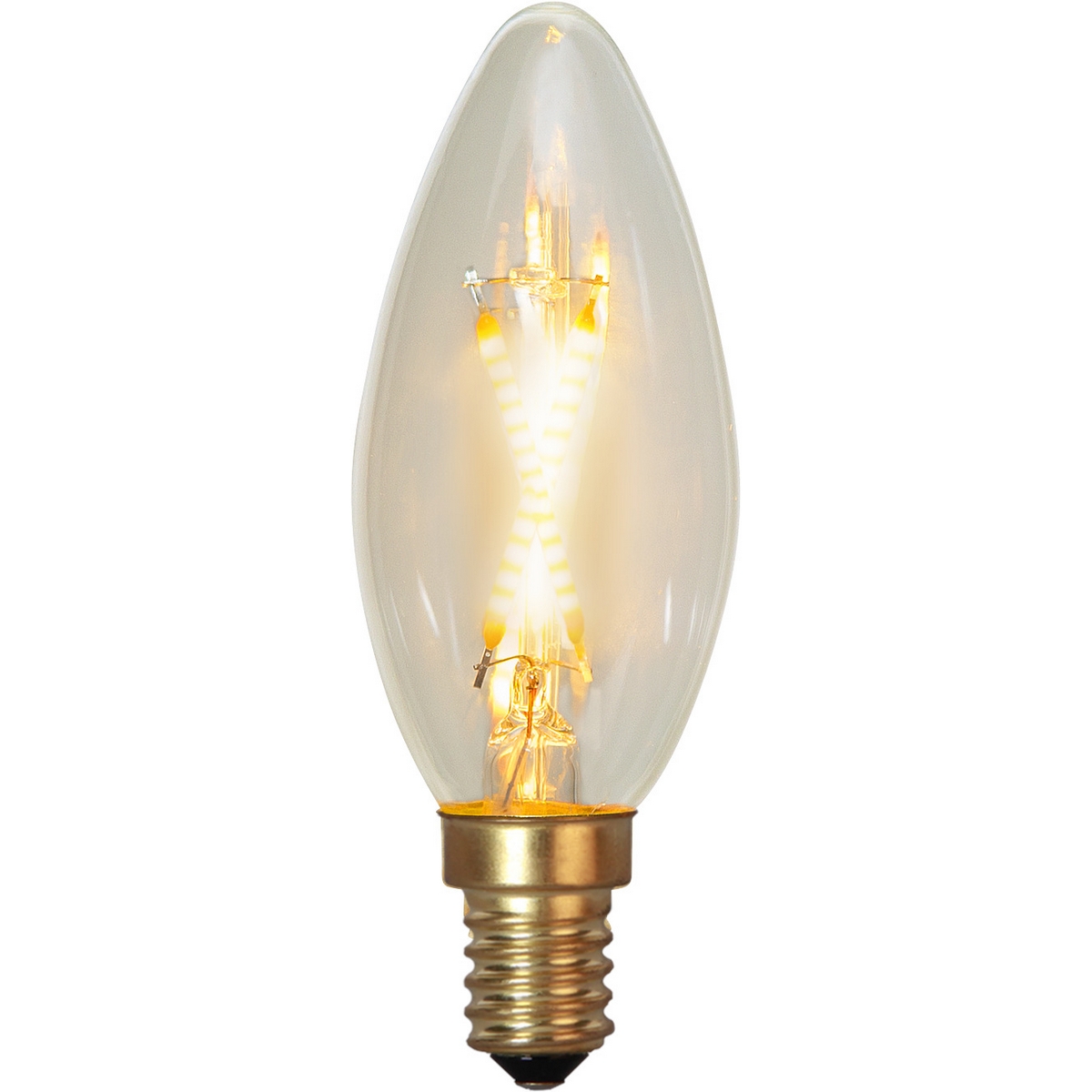 LED-lampa Star Trading Filament E14 C35 Soft Glow 0,5W