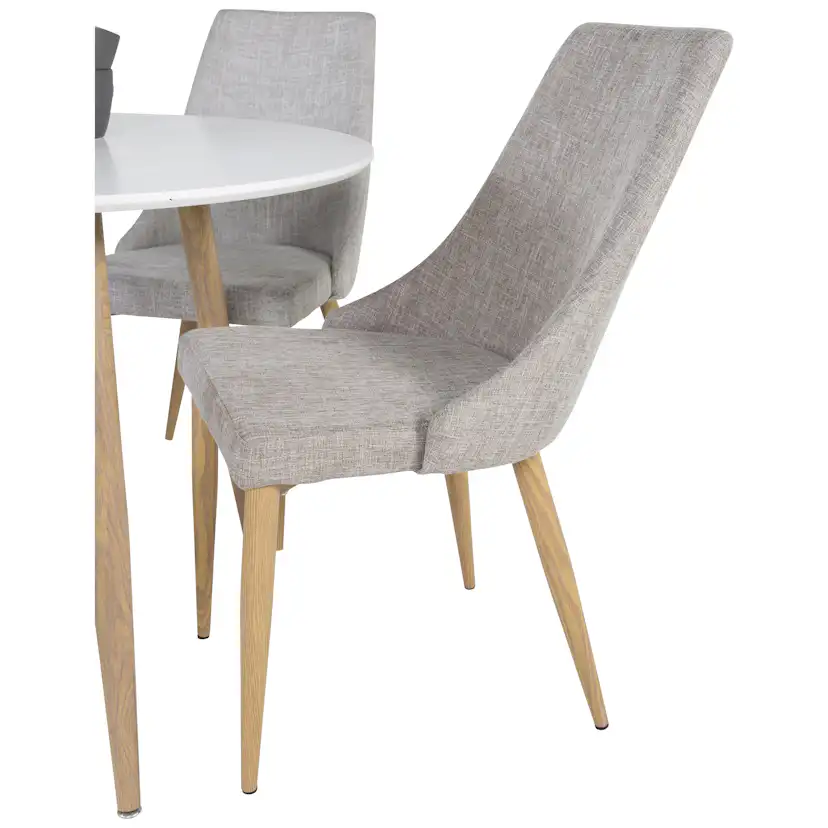 Matgrupp Venture Home Pobbie Runt med 4 Laura Stolar