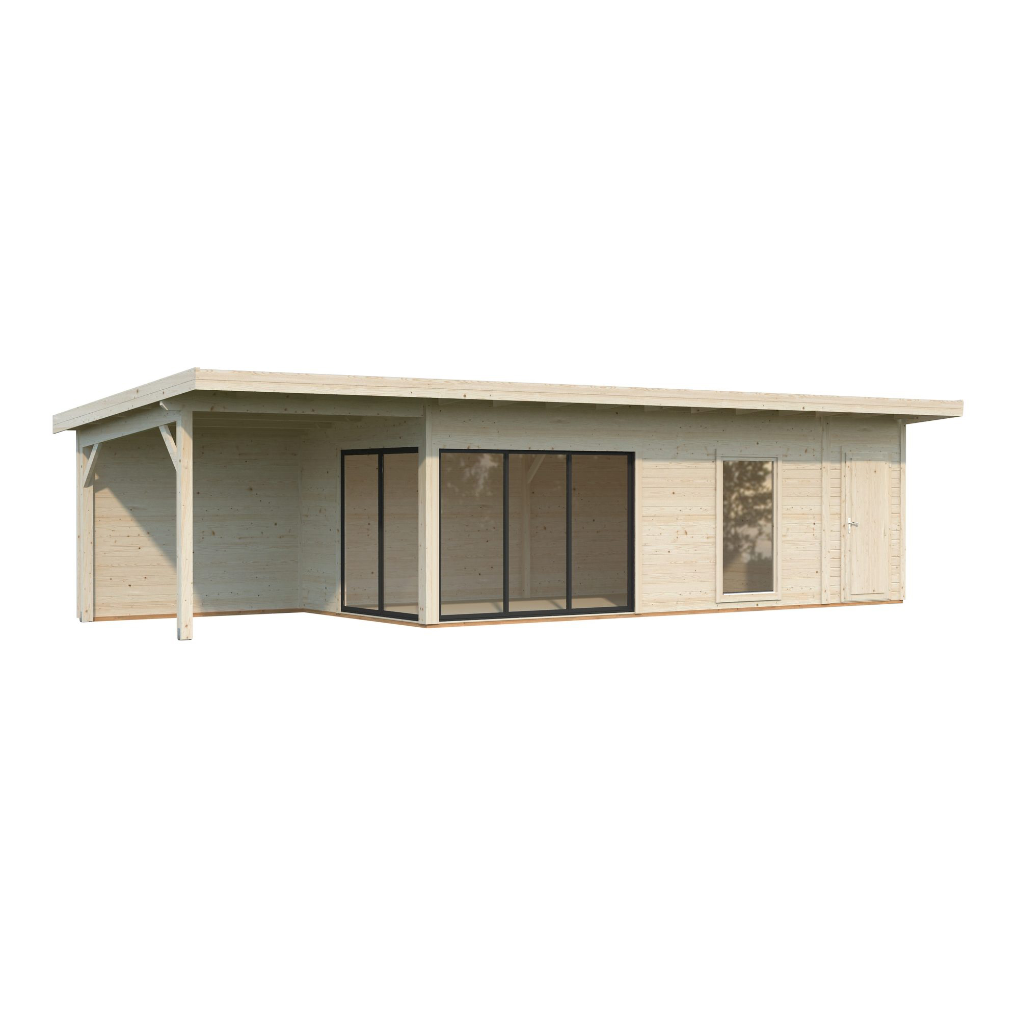 Stuga Palmako Andrea 30,4 m² Slide (inv. 21,1+7,9 m²)