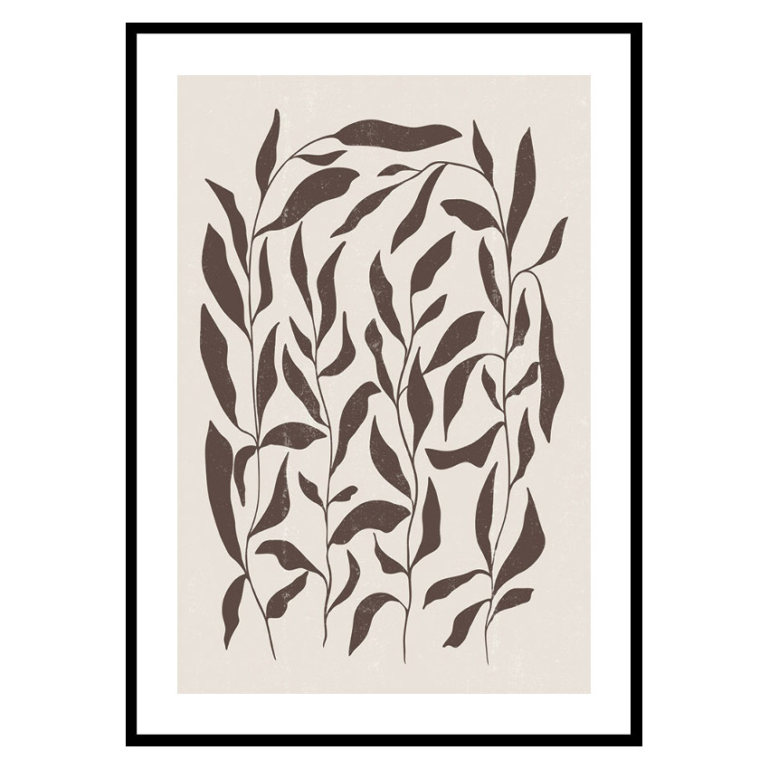 Poster Gallerix Abstract Botanical No1