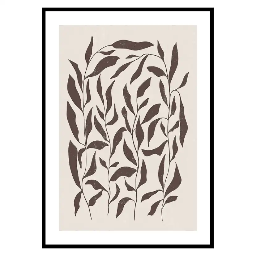 Poster Gallerix Abstract Botanical No1