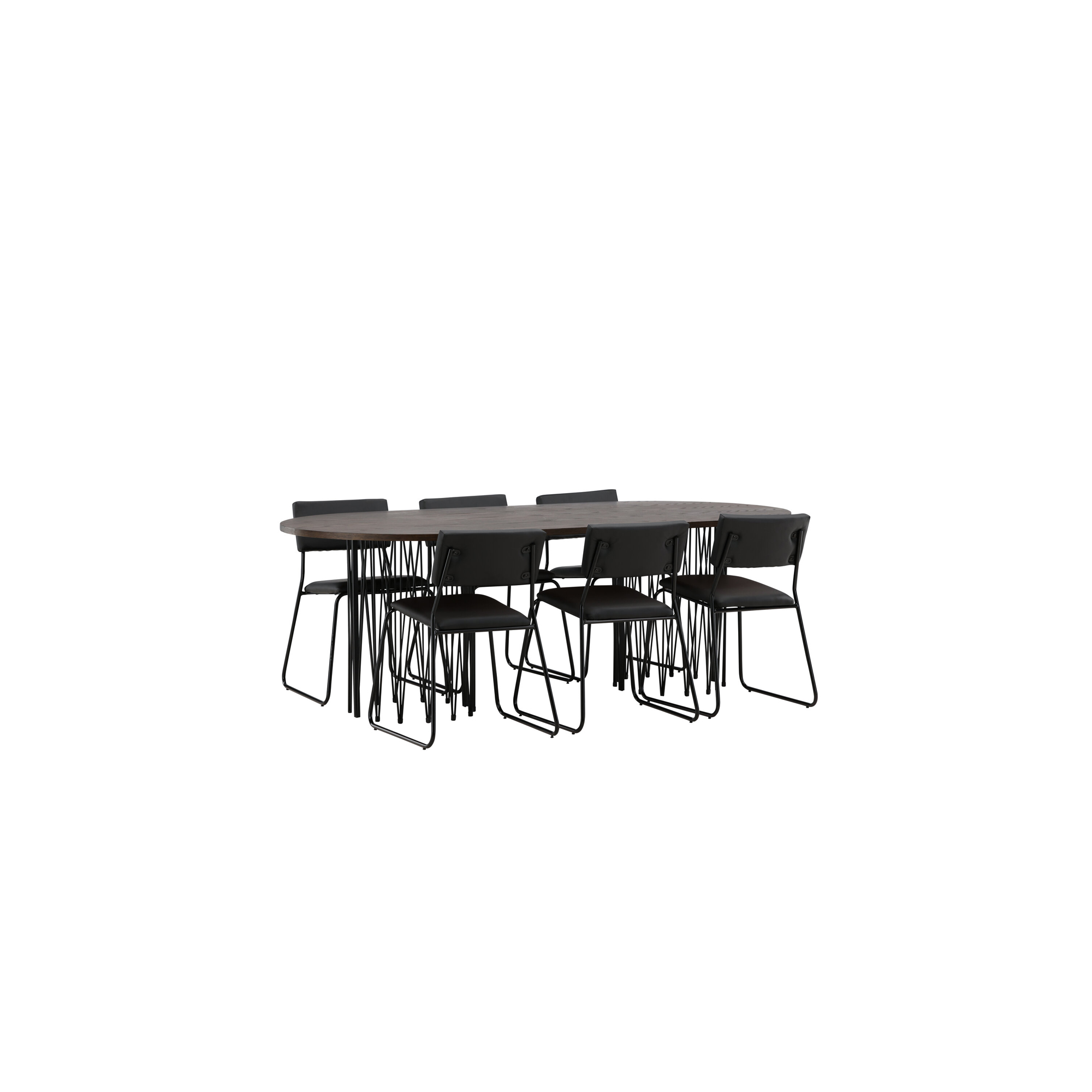 Matgrupp furniture/fashion Stone med 6 Kenth Stolar