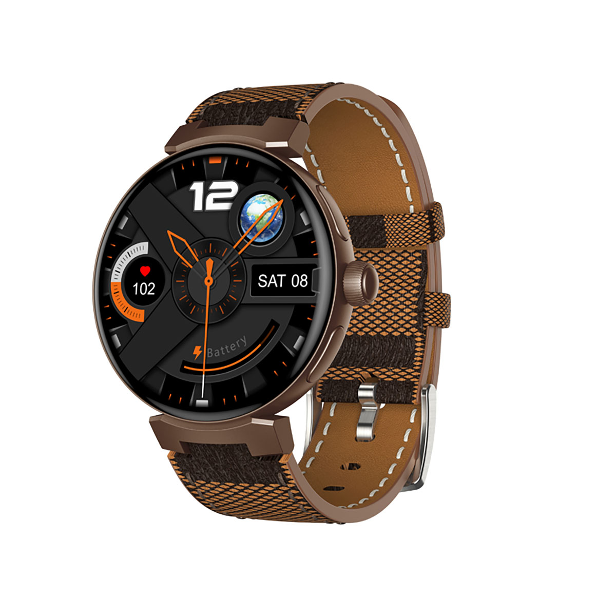 Kuura Smartwatch FM1 V3, Brun Brun